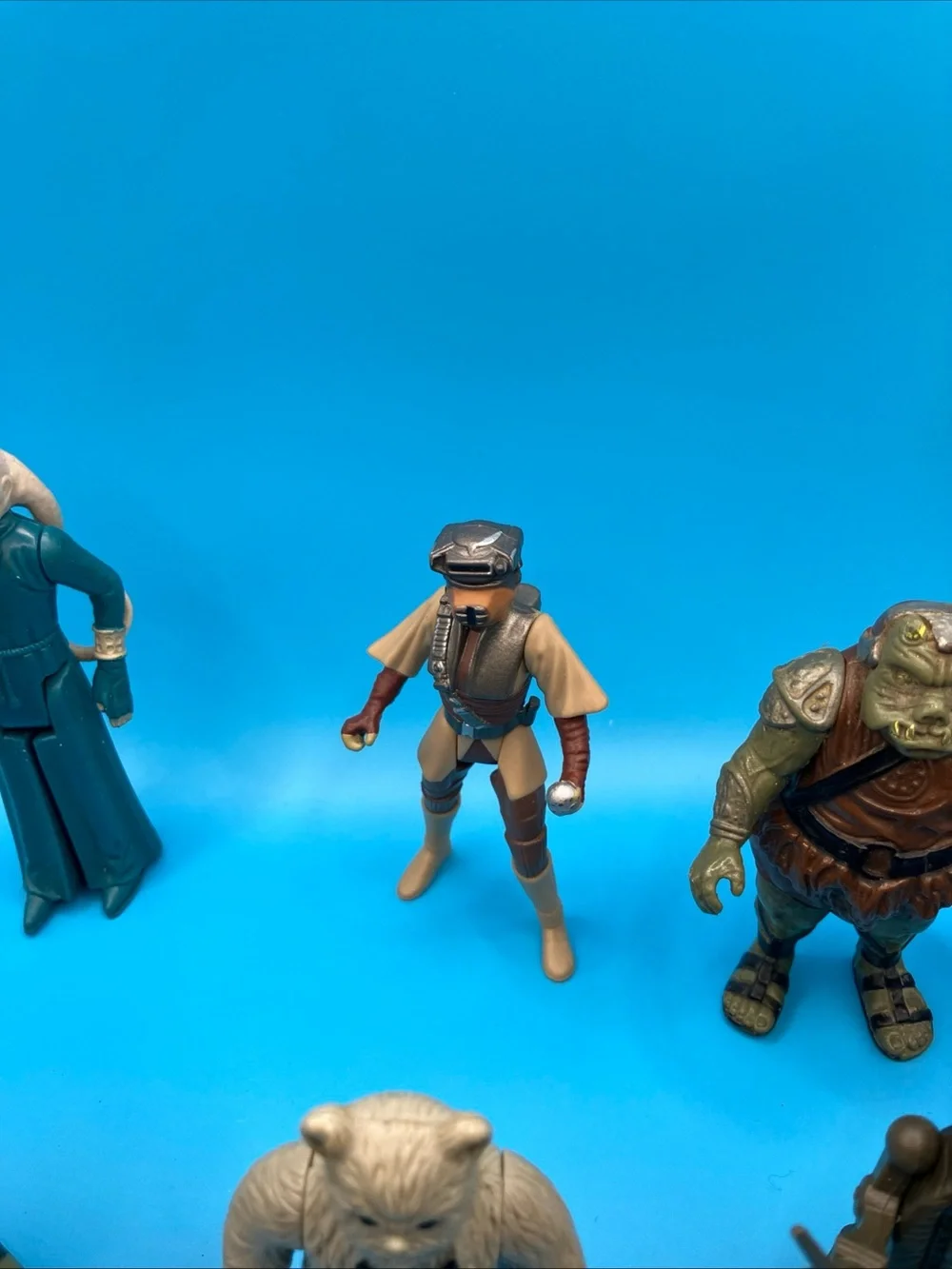 lot of 8 vintage Star Wars Figures